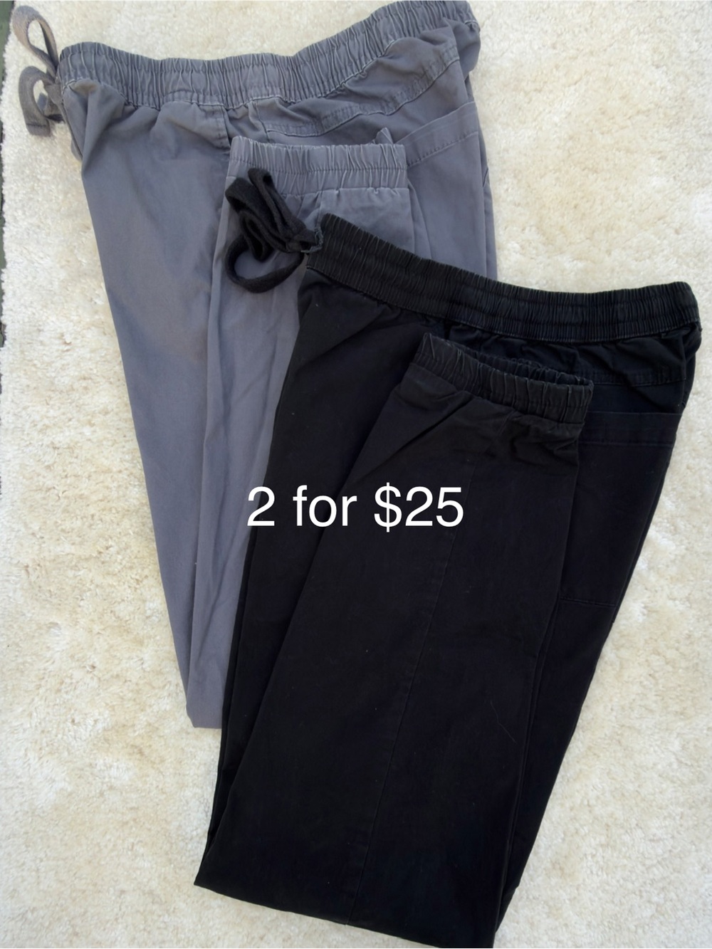 Forever 21 Men's Chinos - Black & Gray in excellent condition ( W-M1)